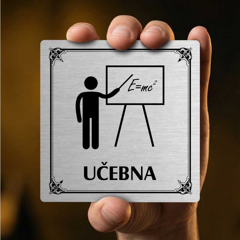 Učebna, 100x100mm, zlatá, Kansas
